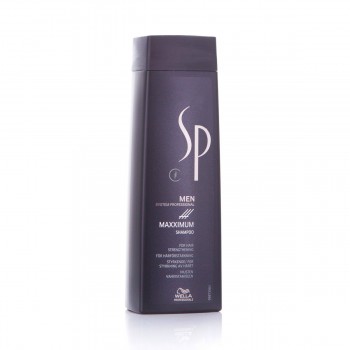 Шампунь укрепляющий Men Maxximum Shampoo for hair strengthening Wella Professional