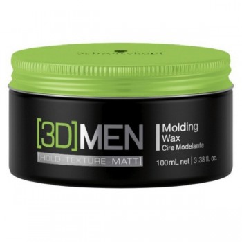 Формирующий воск для волос для мужчин Molding Wax 3D Men (Schwarzkopf Professional)